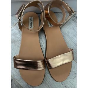 Steve Madden Rose Gold Sandals